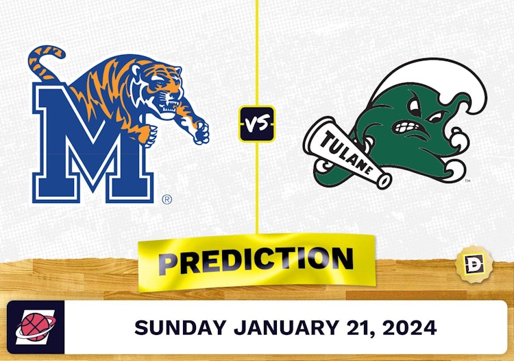 Memphis vs. Tulane Prediction, Odds, College Basketball Picks [1/21/2024]