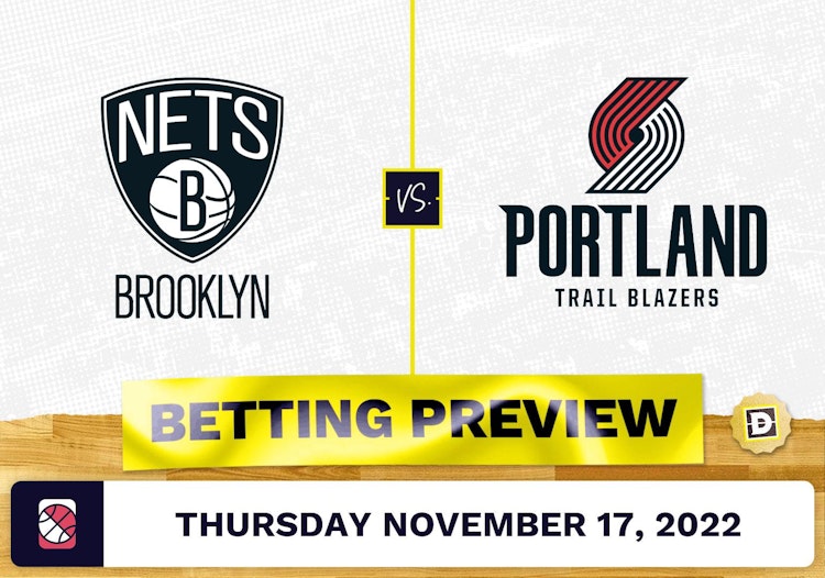 Nets vs. Trail Blazers Prediction and Odds - Nov 17, 2022