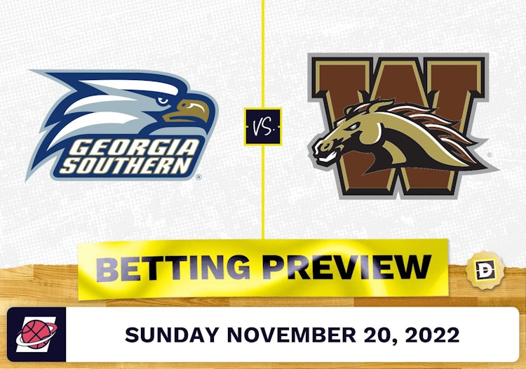 Georgia Southern vs. Western Michigan CBB Prediction and Odds - Nov 20, 2022