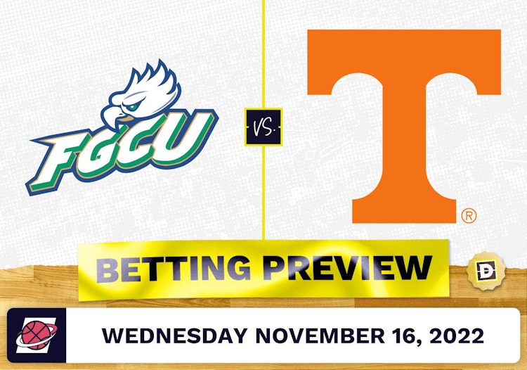 Florida Gulf Coast vs. Tennessee CBB Prediction and Odds - Nov 16, 2022