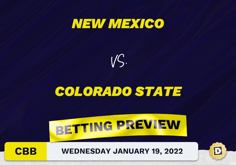 New Mexico vs. Colorado State CBB Predictions and Odds - Jan 19, 2022