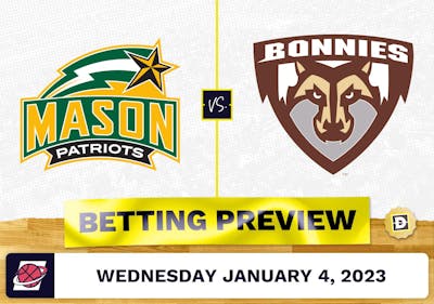 George Mason vs. St. Bonaventure CBB Prediction and Odds - Jan 4, 2023