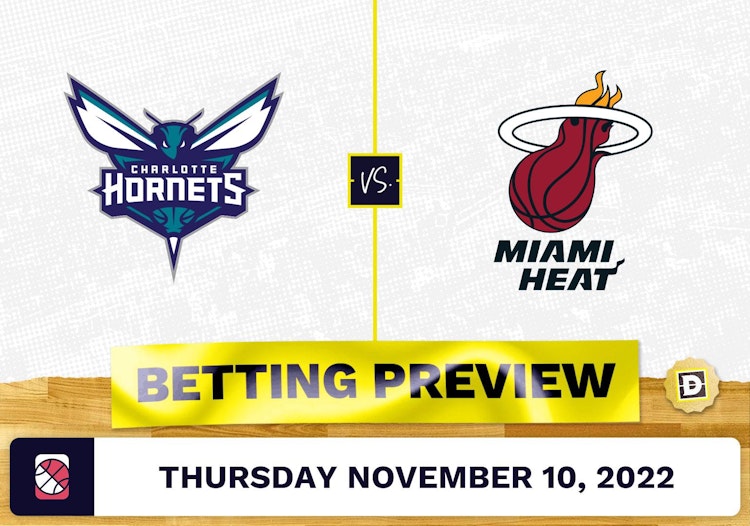 Hornets vs. Heat Prediction and Odds - Nov 10, 2022