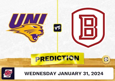 Northern Iowa vs. Bradley Prediction, Odds, College Basketball Picks [1/31/2024]