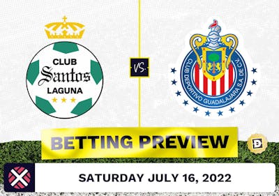 Santos Laguna vs. Guadalajara Prediction and Odds - Jul 16, 2022