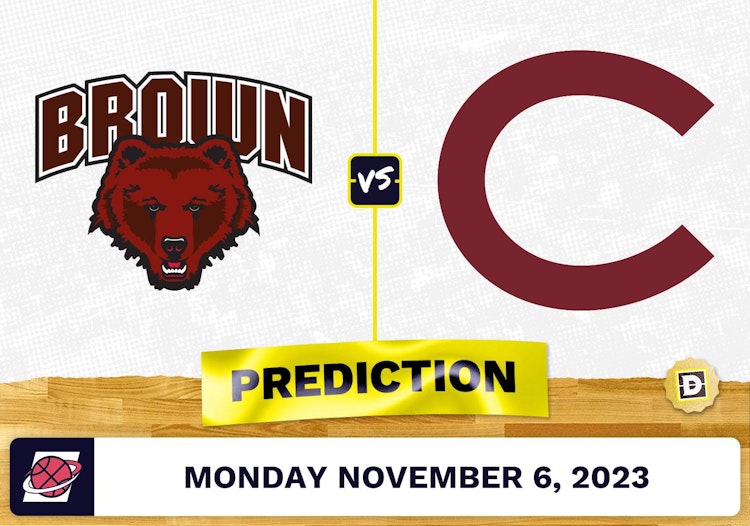 Brown vs. Colgate Basketball Prediction - November 6, 2023