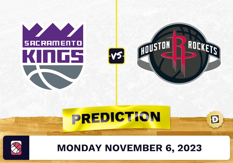 Kings vs. Rockets Prediction and Odds - November 6, 2023