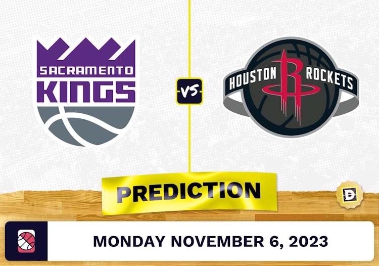 Kings vs. Rockets Prediction and Odds - November 6, 2023