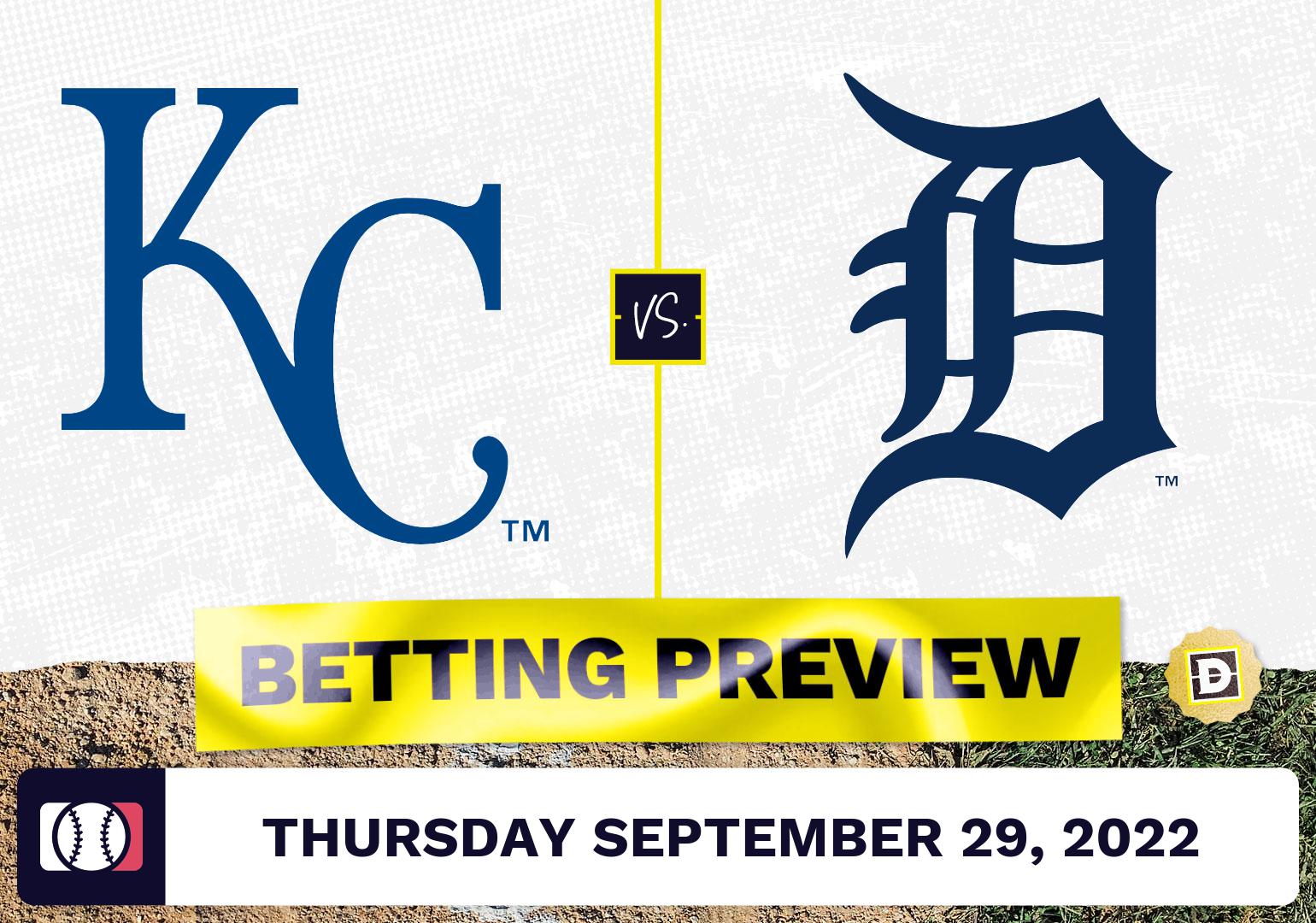 Royals vs. Tigers Prediction and Odds - Sep 29, 2022