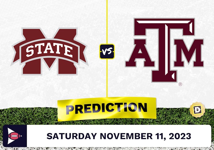 Mississippi State vs. Texas A&M CFB Prediction and Odds - November 11, 2023