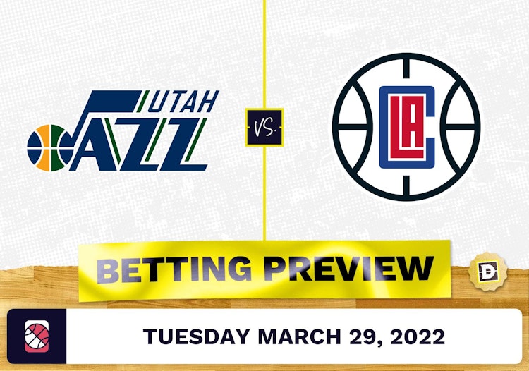 Jazz vs. Clippers Predictions and Odds - Mar 29, 2022