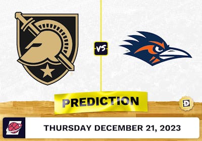 Army vs. UTSA Prediction, Odds, College Basketball Picks  [12/21/2023]