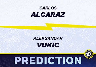 Carlos Alcaraz vs. Aleksandar Vukic Prediction, Odds, Picks for Wimbledon 2024