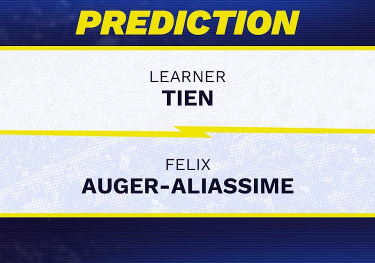 Learner Tien vs Felix Auger-Aliassime Tennis Prediction.