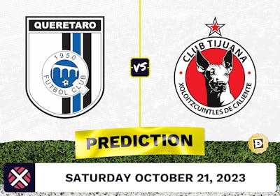Queretaro vs. Club Tijuana Prediction and Odds - October 21, 2023