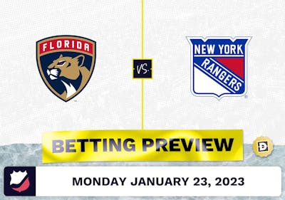 Panthers vs. Rangers Prediction and Odds - Jan 23, 2023