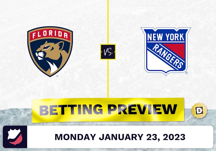 Panthers vs. Rangers Prediction and Odds - Jan 23, 2023