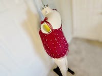 Wine Tulle Babydoll XL Lingerie Top with Pearls