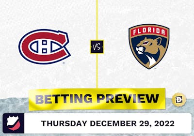 Canadiens vs. Panthers Prediction and Odds - Dec 29, 2022