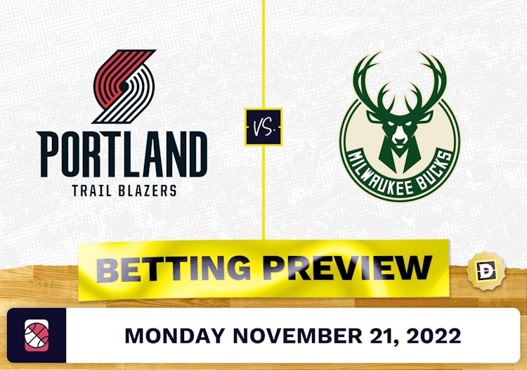 Trail Blazers vs. Bucks Prediction and Odds - Nov 21, 2022