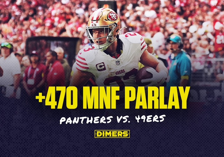 NFL Predictions, NFL parlay, MNF, Panthers, 49ers