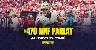 Parlay these Panthers vs. 49ers player props at +470 odds for Monday Night Football