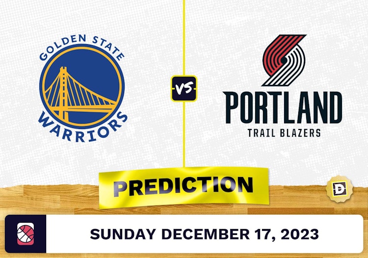 Golden State Warriors vs. Portland Trail Blazers Prediction, Odds