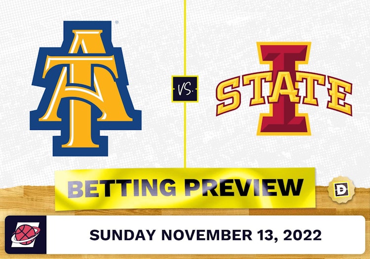 North Carolina A&T vs. Iowa State CBB Prediction and Odds - Nov 13, 2022