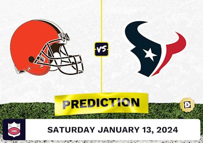 Cleveland Browns vs. Houston Texans Prediction, Odds, NFL Picks - Wild Card Round [2024]