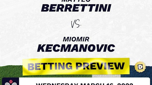 Matteo Berrettini vs. Miomir Kecmanovic Predictions - Mar 16, 2022