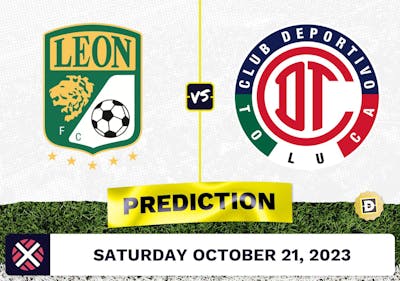 Club Leon vs. Toluca Prediction and Odds - October 21, 2023