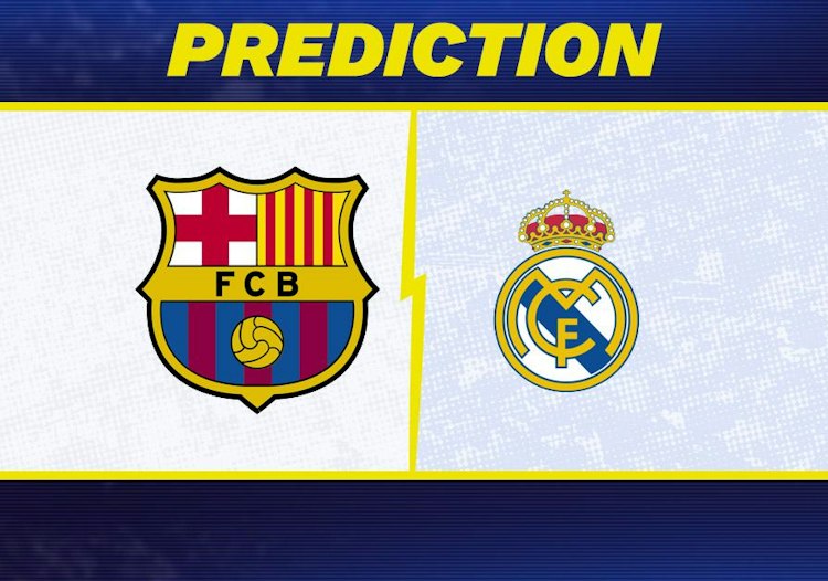 Barcelona takes on Real Madrid in La Liga action.