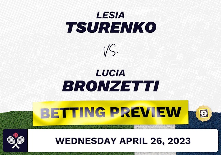 Lesia Tsurenko vs. Lucia Bronzetti Predictions - Apr 26, 2023