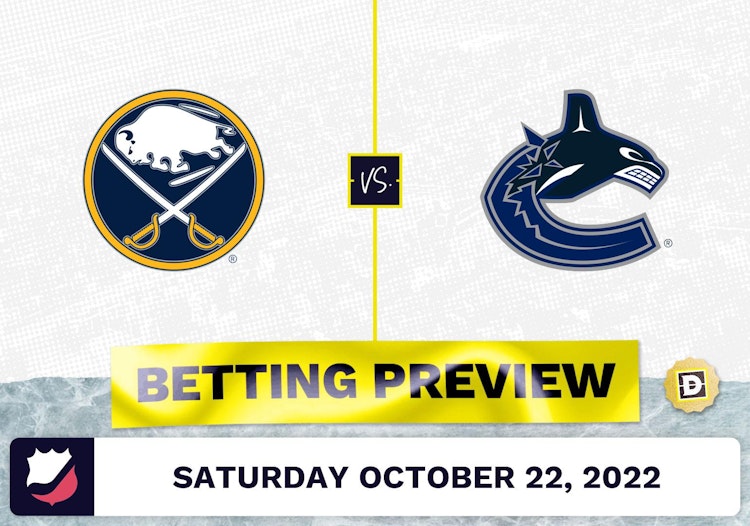 Sabres vs. Canucks Prediction and Odds - Oct 22, 2022