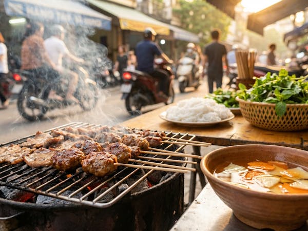 BĂșn CháșŁ Hanoi: Vietnam's Perfect Balance of Smoke, Sweet, and Sour