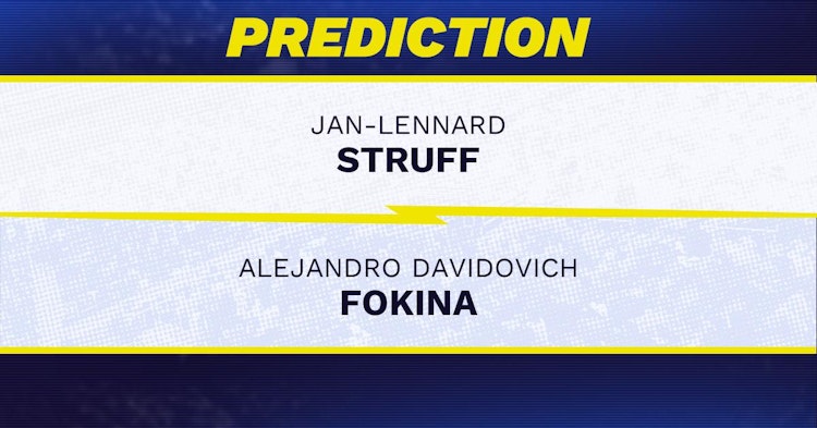Jan-Lennard Struff vs Alejandro Davidovich Fokina Tennis Prediction.