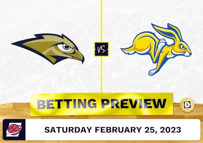 Oral Roberts vs. South Dakota State CBB Prediction and Odds - Feb 25, 2023