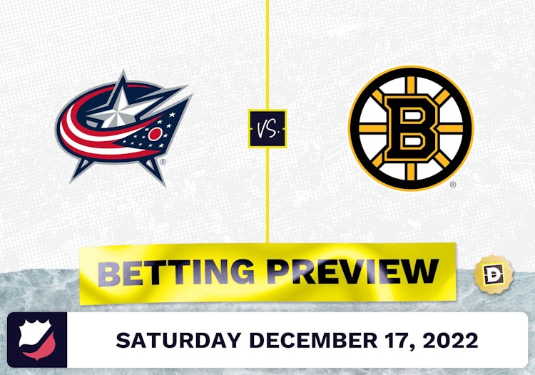 Blue Jackets vs. Bruins Prediction and Odds - Dec 17, 2022