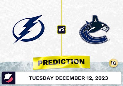 Tampa Bay Lightning vs. Vancouver Canucks: Prediction, Odds, Picks for NHL Tuesday [12/12/2023]