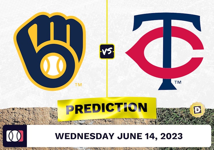 Brewers vs. Twins Prediction for MLB Wednesday [6/14/2023]