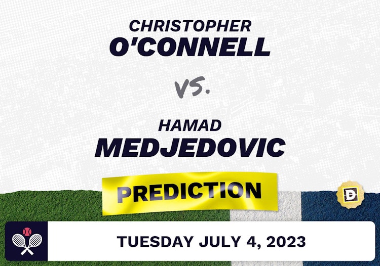 Christopher O'Connell vs. Hamad Medjedovic Prediction - Wimbledon 2023