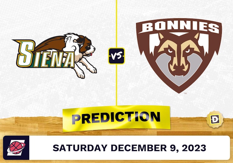 Siena vs. St. Bonaventure Basketball Prediction - December 9, 2023