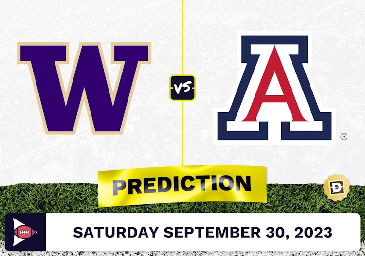 Washington vs. Arizona CFB Prediction and Odds - September 30, 2023