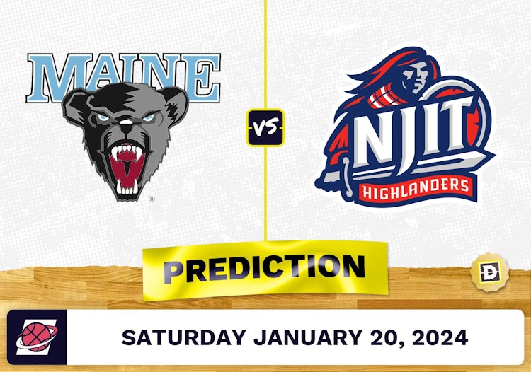 Maine vs. N.J.I.T. Prediction, Odds, College Basketball Picks [1/20/2024]