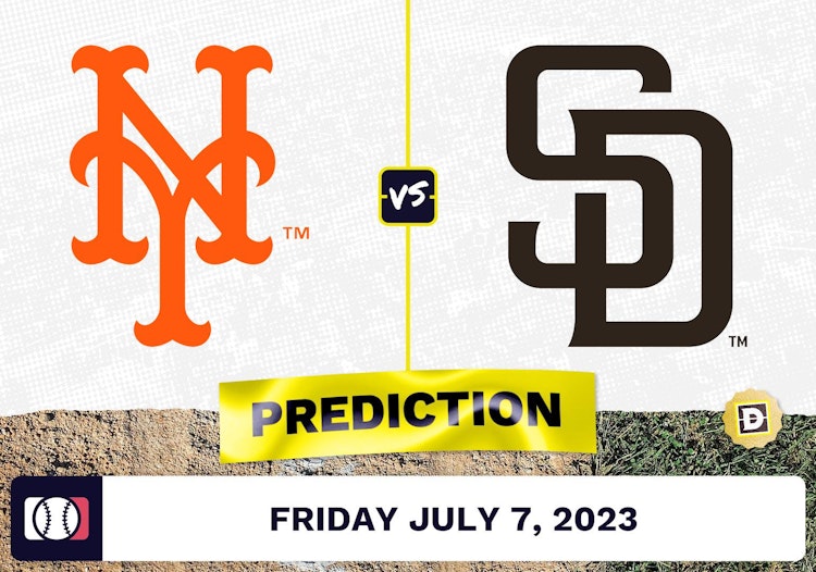 Mets vs. Padres Prediction for MLB Friday [7/7/2023]