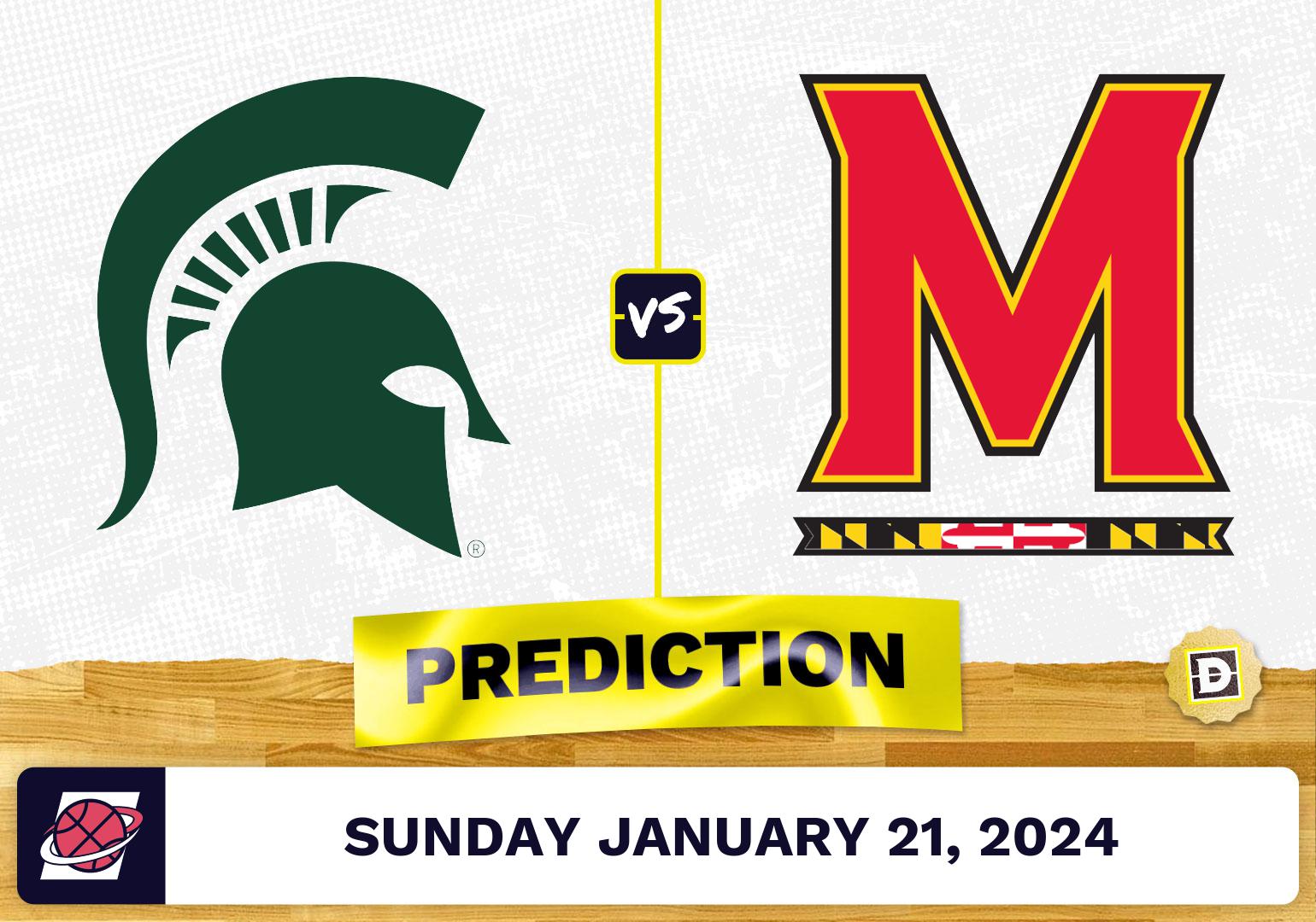 Michigan State Vs. Maryland Prediction, Odds, College Basketball Picks ...