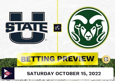 Utah State vs. Colorado State CFB Prediction and Odds - Oct 15, 2022