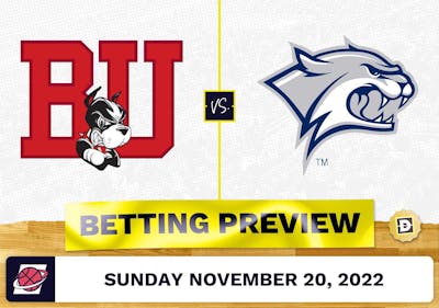 Boston University vs. New Hampshire CBB Prediction and Odds - Nov 20, 2022