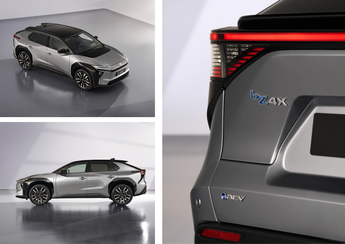 Das Exterieur des Toyota bZ4X