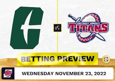 Charlotte vs. Detroit Mercy CBB Prediction and Odds - Nov 23, 2022